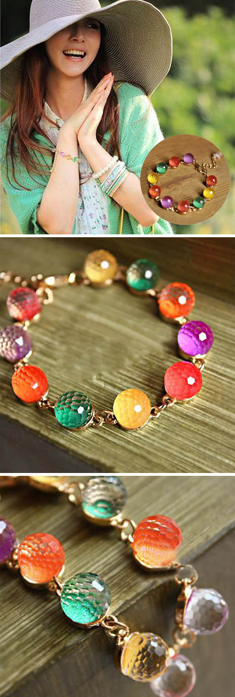 WSupikio Link Bracelets for Women Girls Trendy Bracelet Cute India | Ubuy