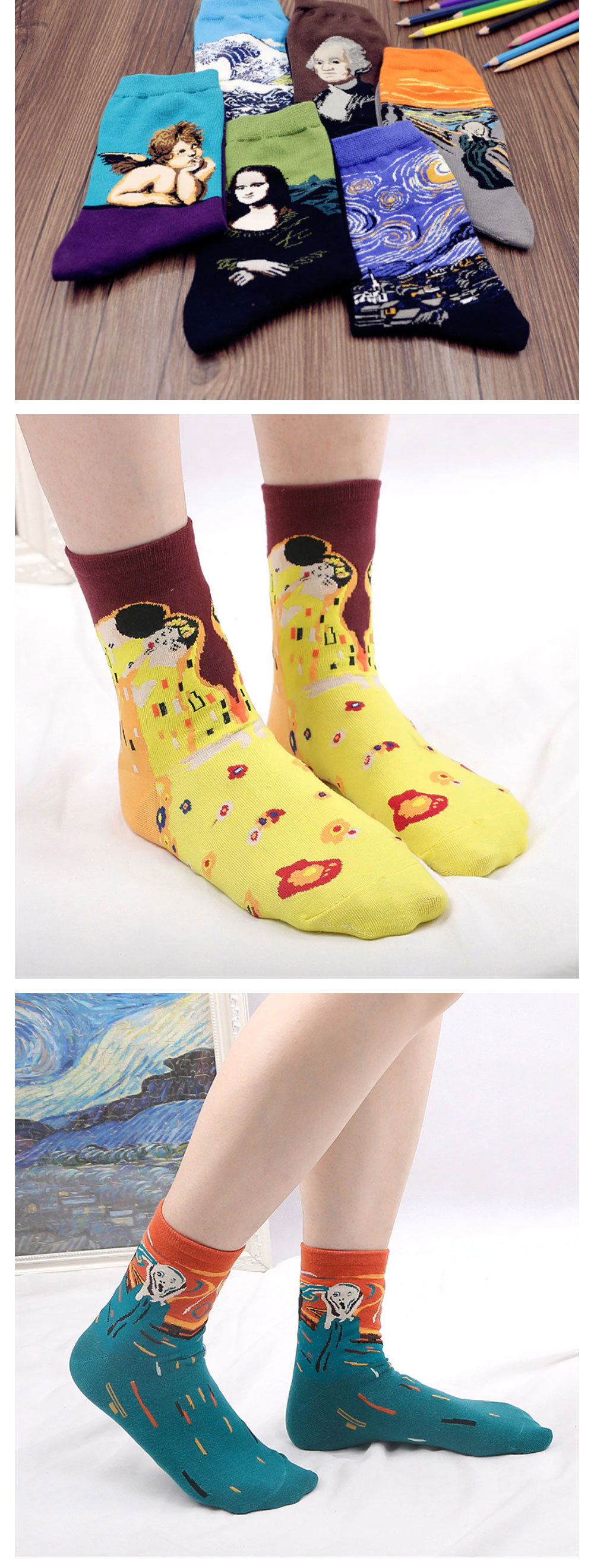 Quirky Art Socks - ApolloBox