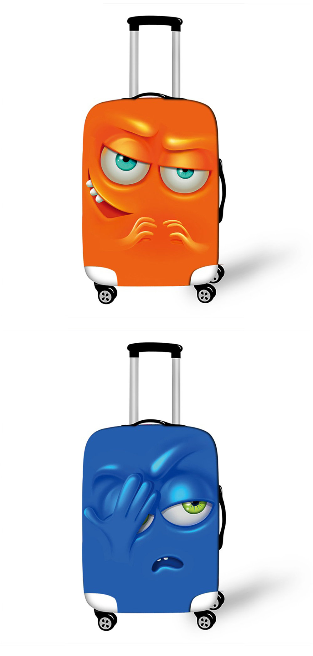 A3 Large Optional] Personalized Cartoon Stickers Luggage Suitcase  Decorative Cover Scratch Waterproof Stickers