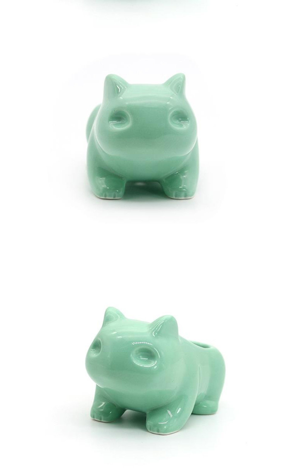 Pokémon Bulbasaur Ceramic Mini Flowerpot, Plantas Verdes