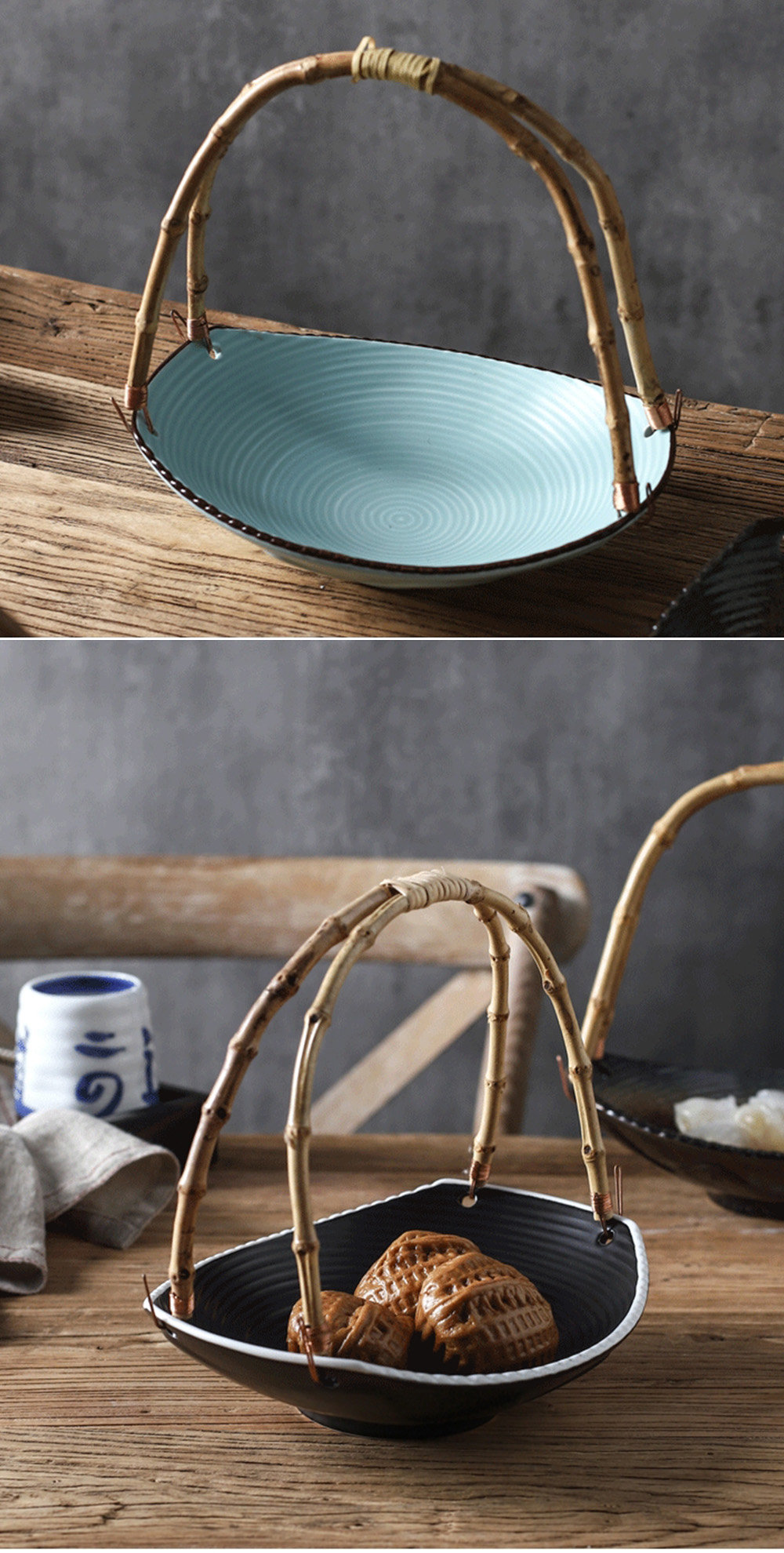 Ceramic Basket Plate - ApolloBox