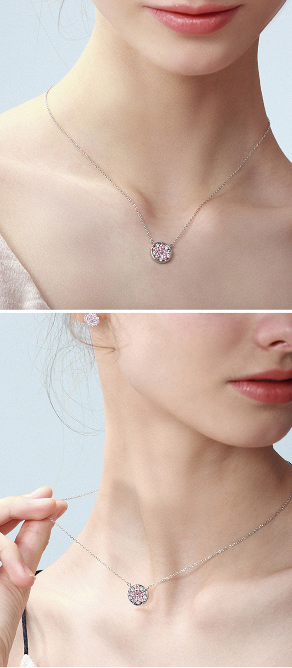 Pink Quartz Necklace - ApolloBox