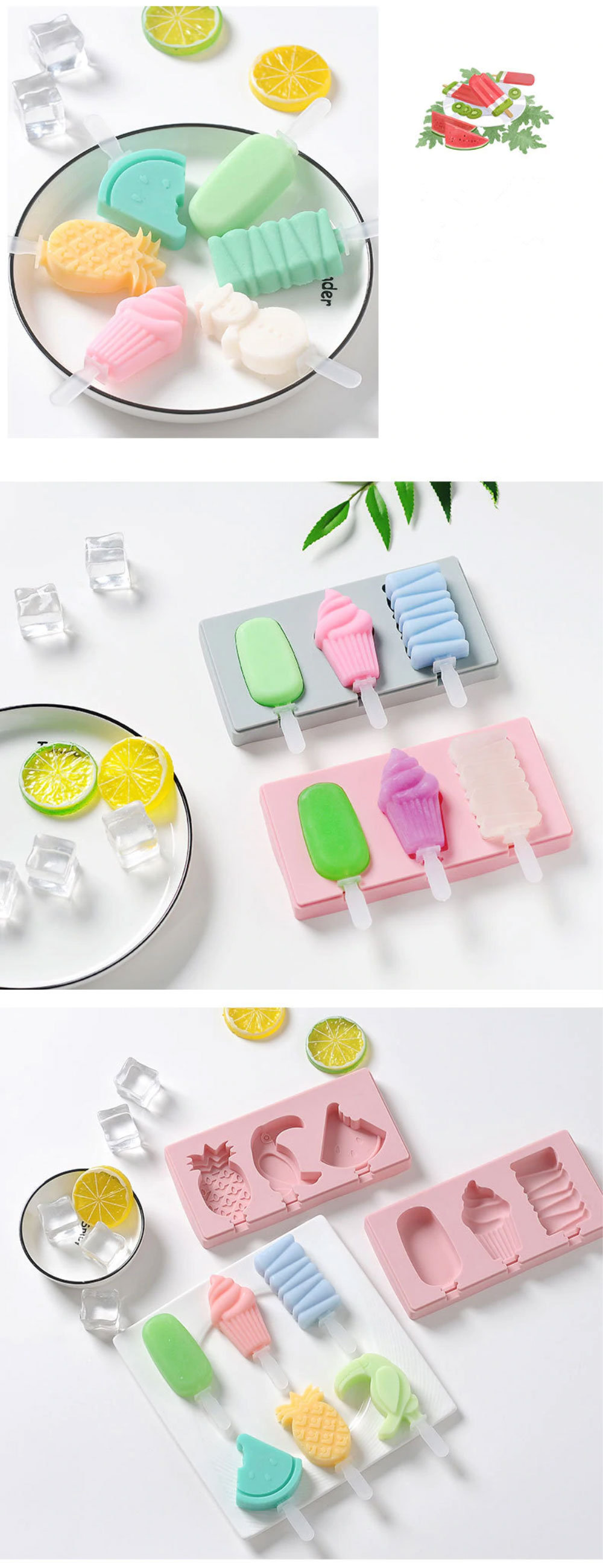 Cute Ice Cream Mould, With Lid - ApolloBox