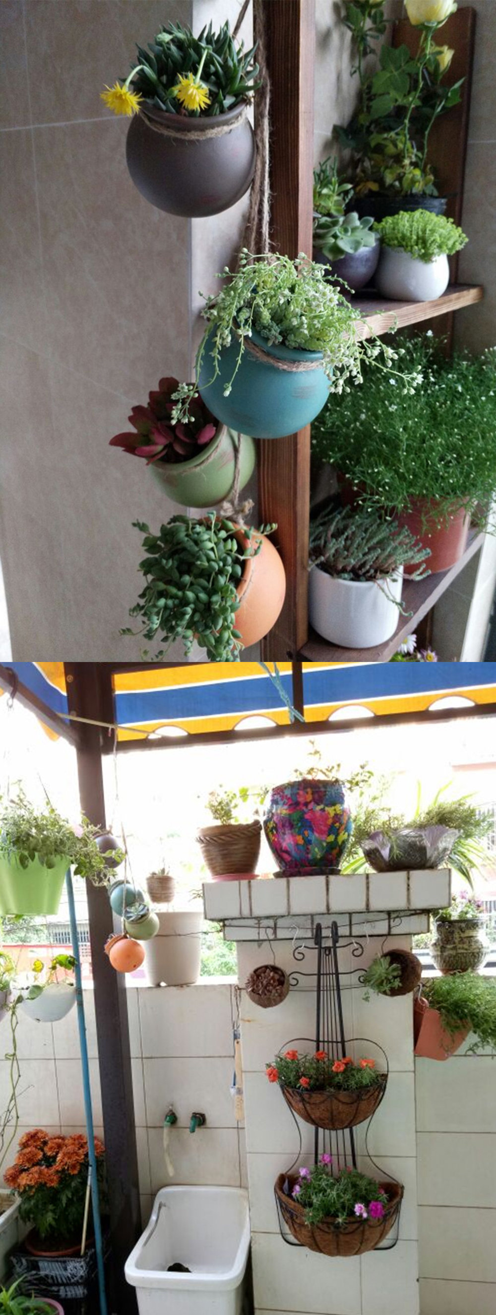 Hanging Flower Pot - Easy to Hang - ApolloBox