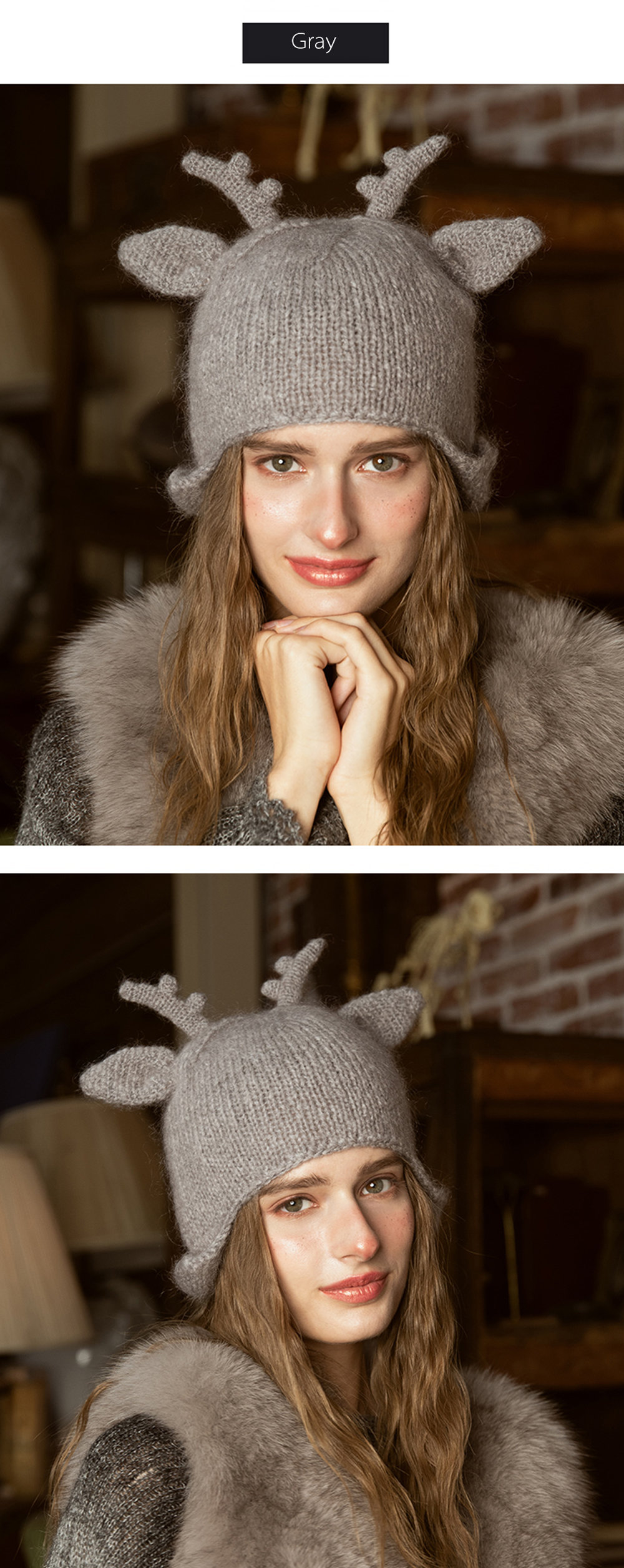 Alfie Trapper Hat Brown - Erin Knitwear