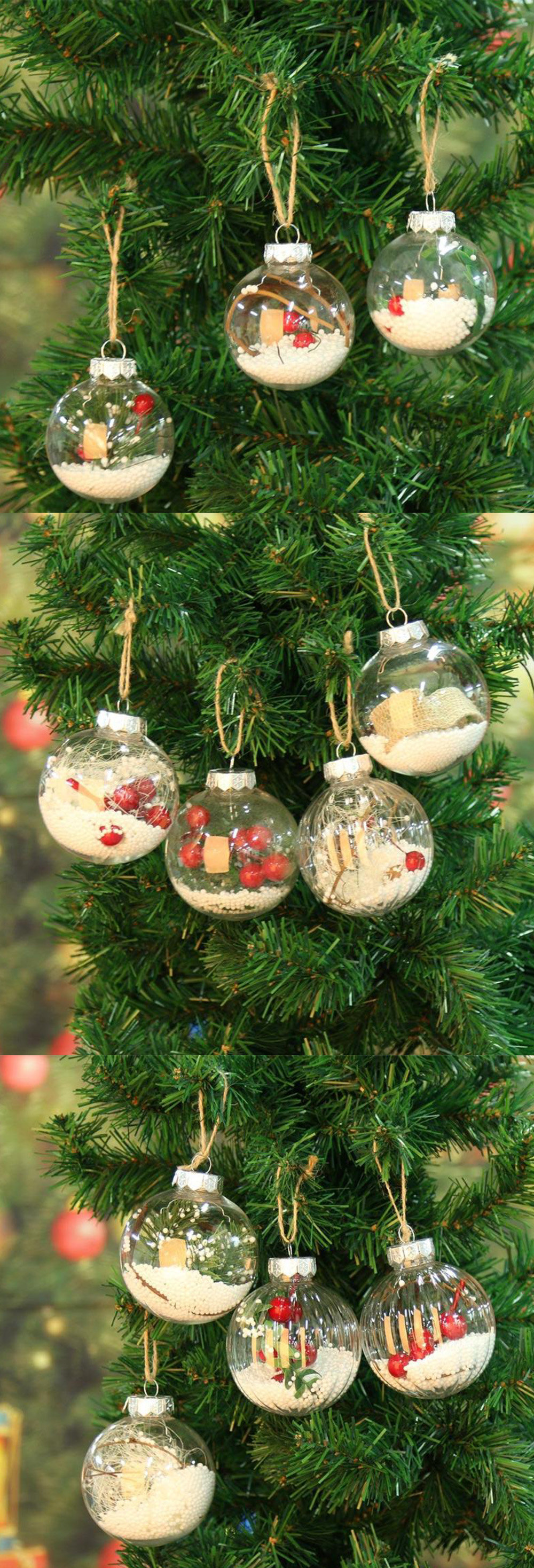 Clear Trinket Ornaments from Apollo Box