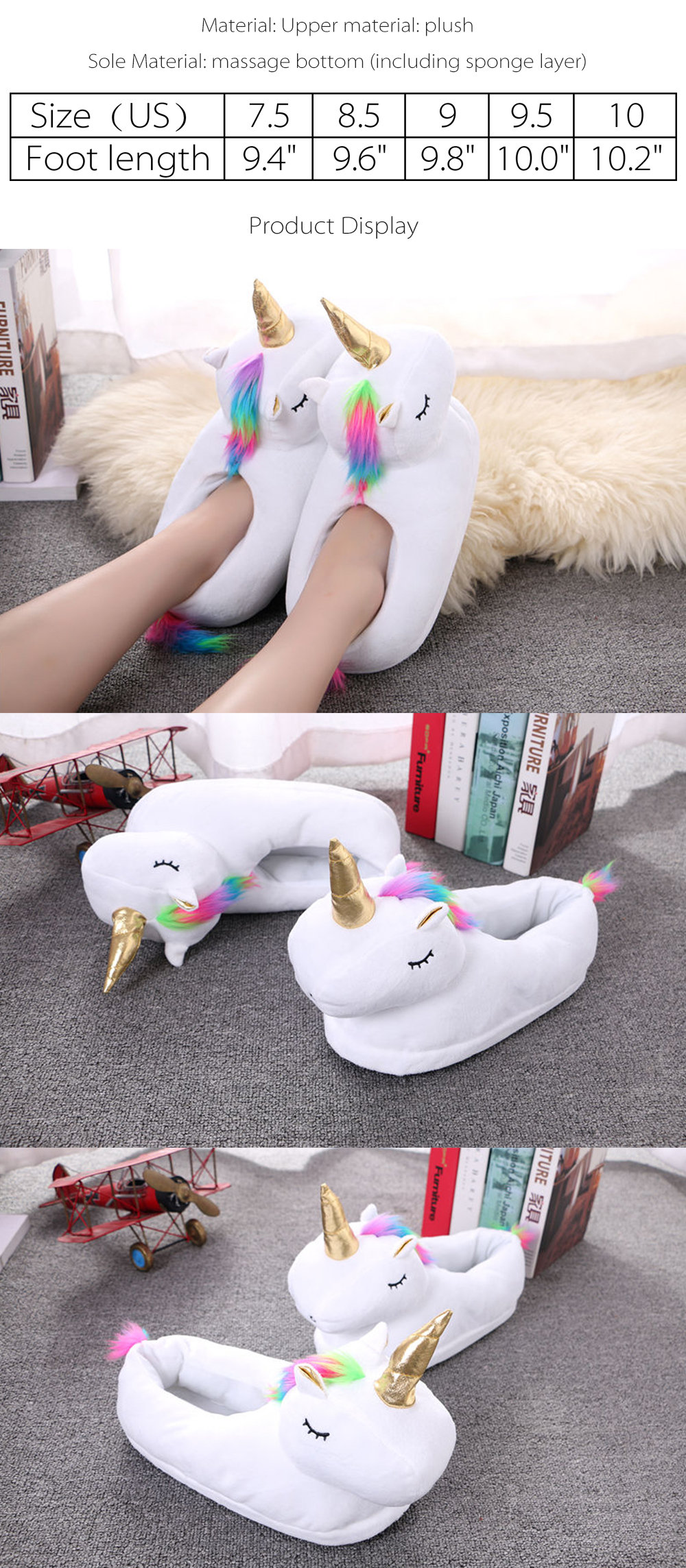 5 foot stuffed unicorn