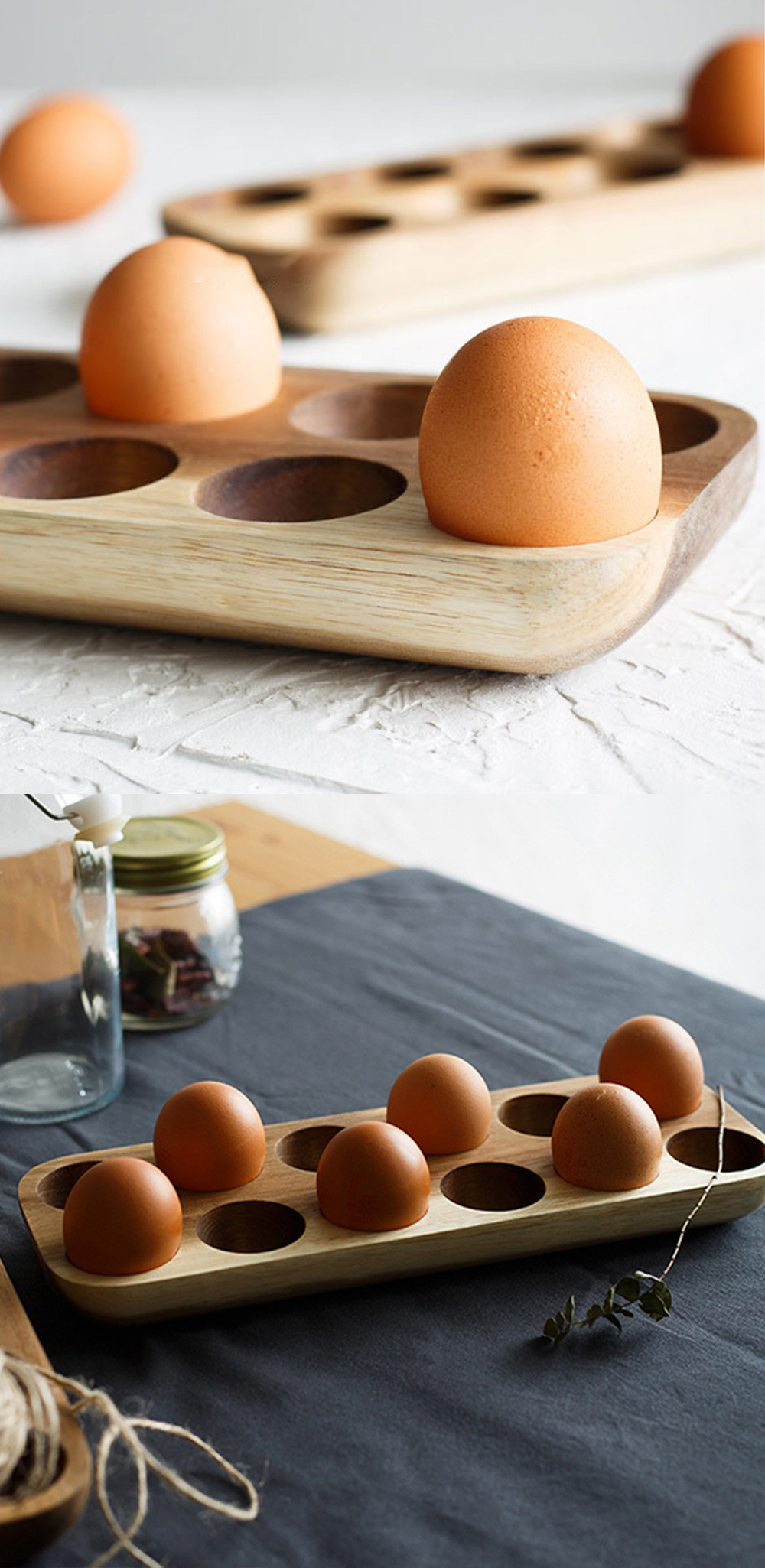 Wooden Egg Holder from Apollo Box