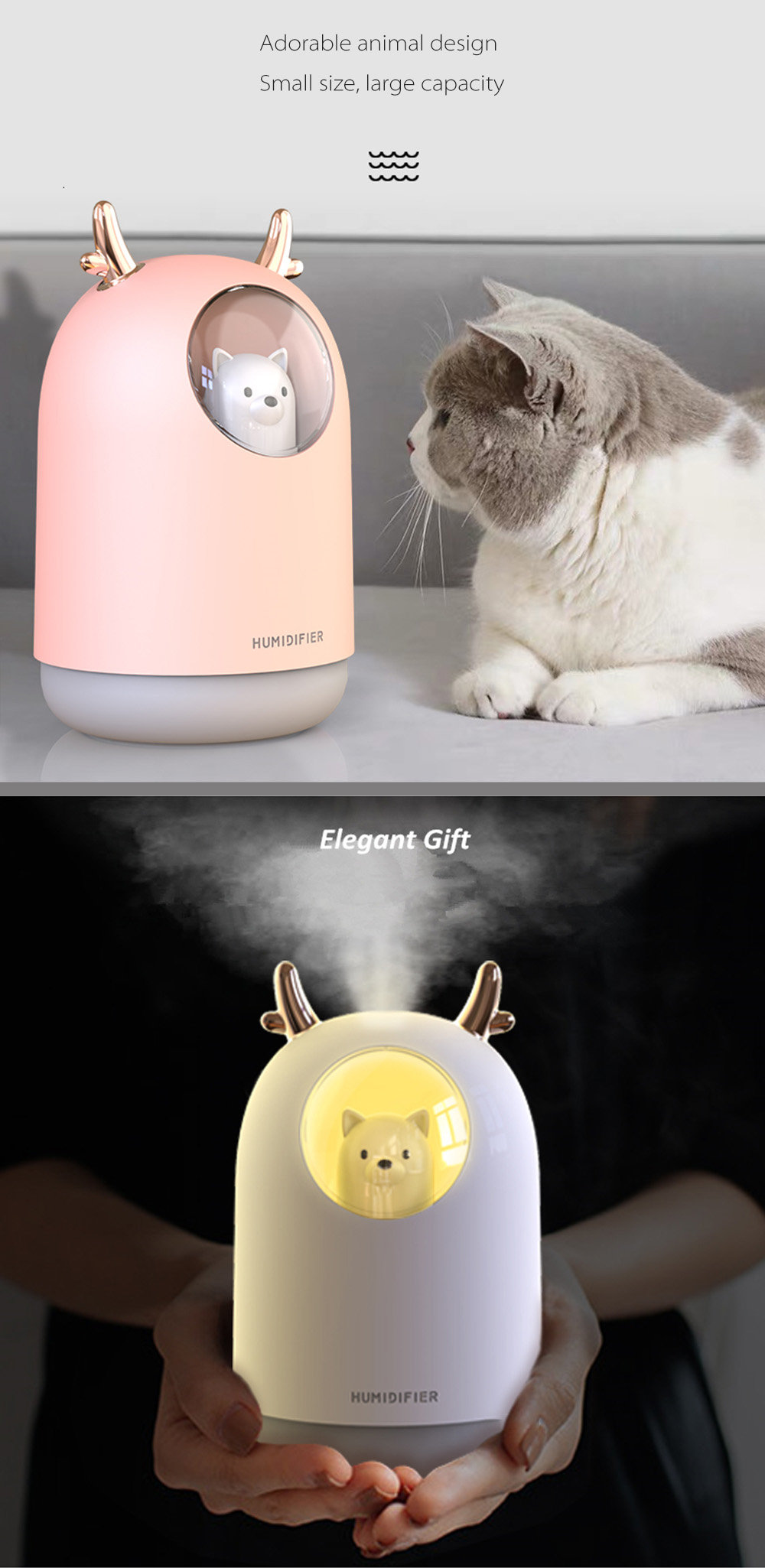 Adorable Doggo USB Humidifier - ApolloBox