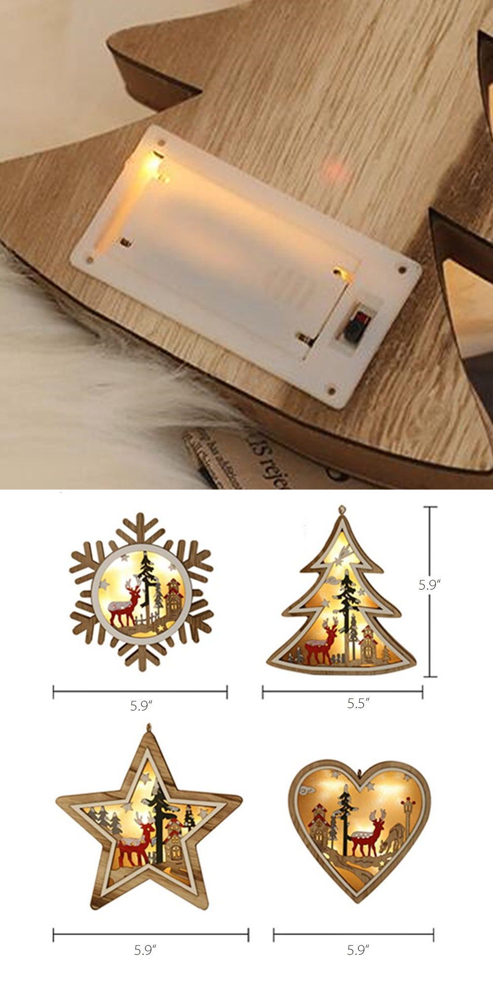 Holiday LED Ornament  ApolloBox