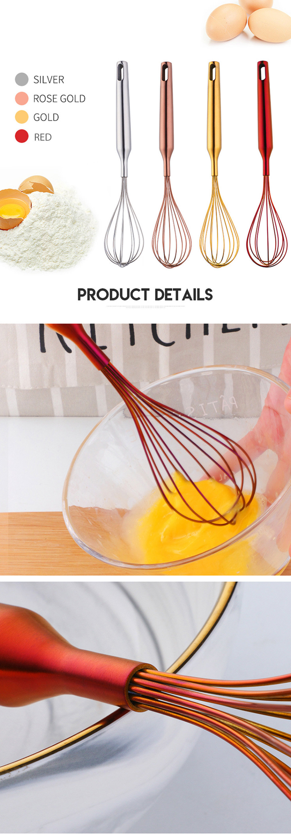 Stainless Steel Whisk - ApolloBox