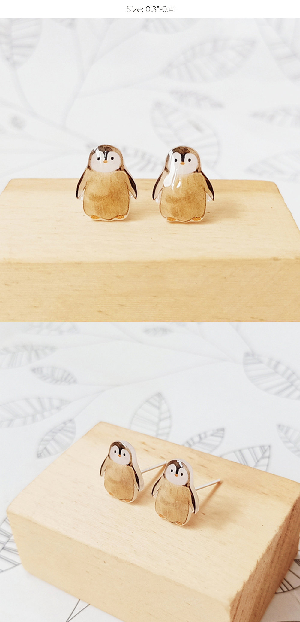 Penguin Earrings - ApolloBox