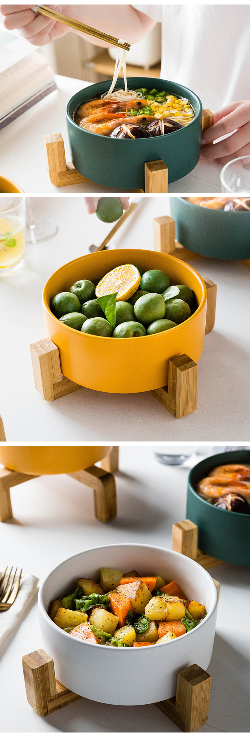 Stackable Ceramic Bowl - ApolloBox