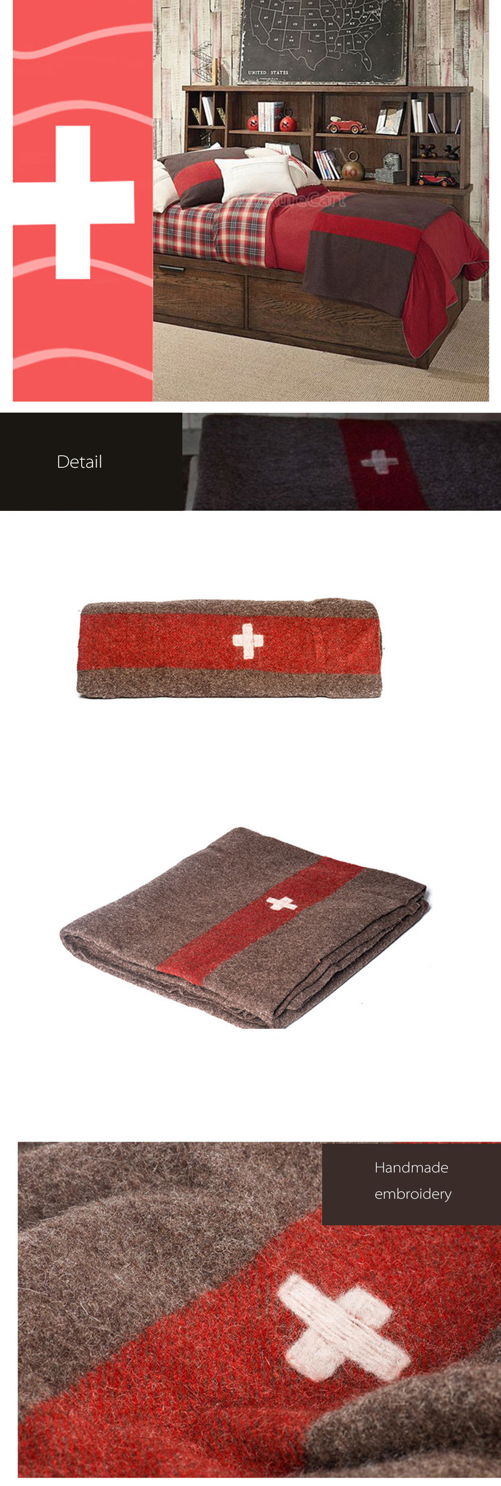 Swiss Wool Blanket ApolloBox   K9233details 5 