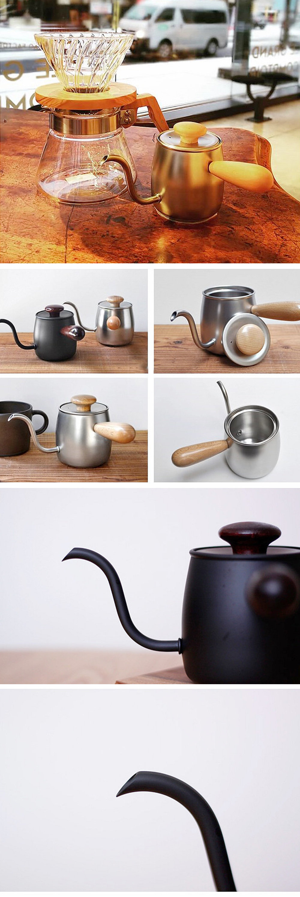 Long Spout Drip Kettle from Apollo Box