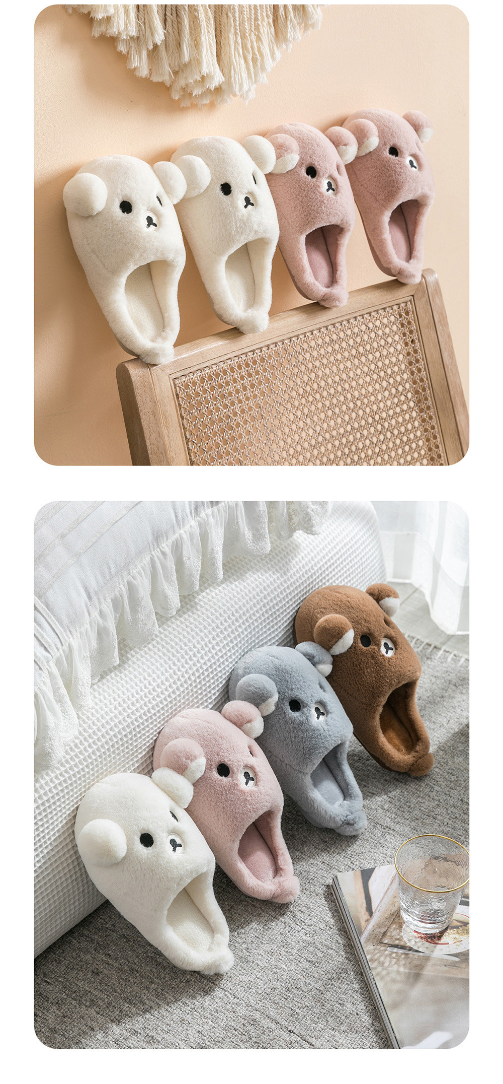 Puppy Plush Slippers Comfort & Cute