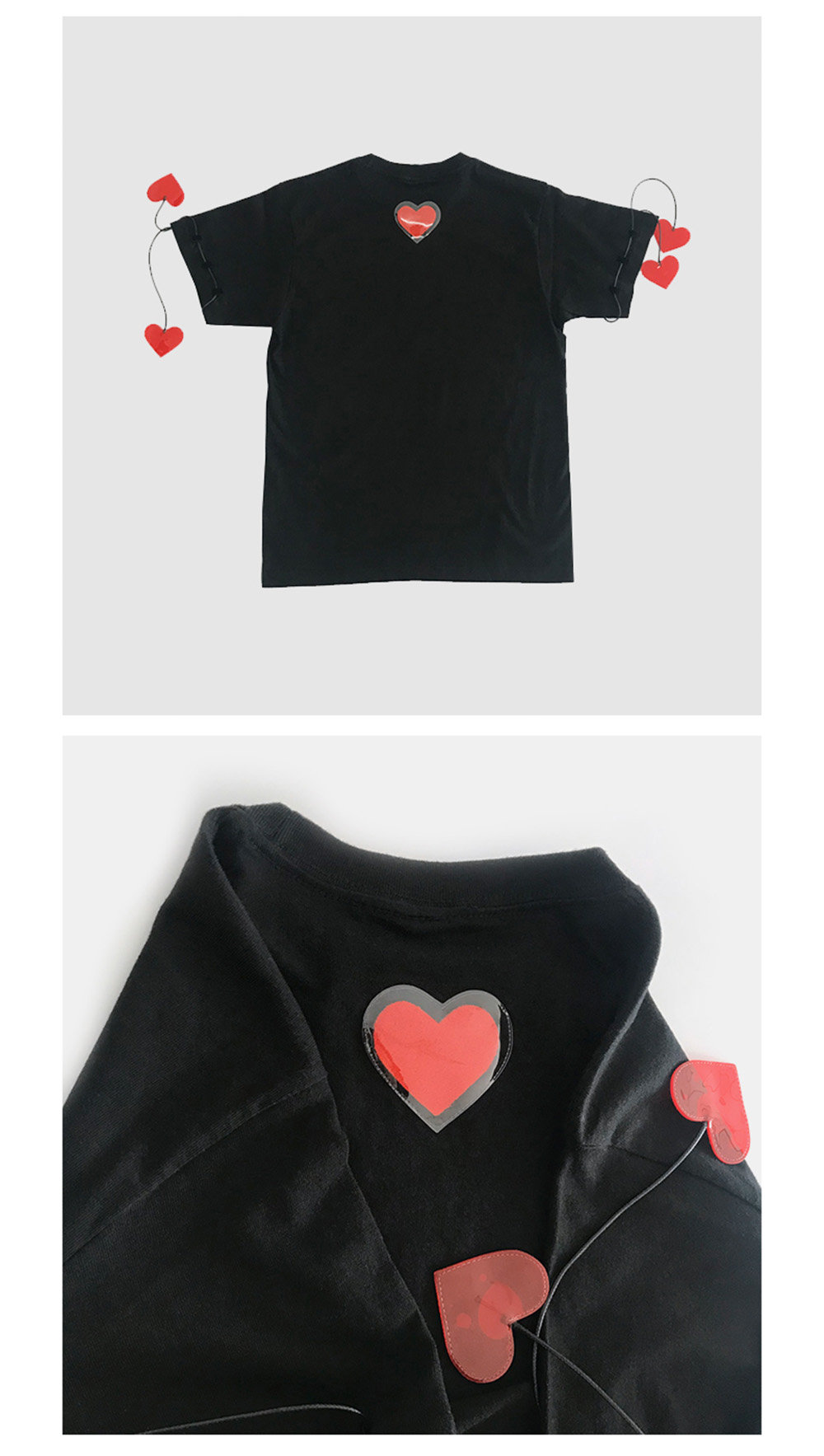 Palm Angels Pin My Heart Tee