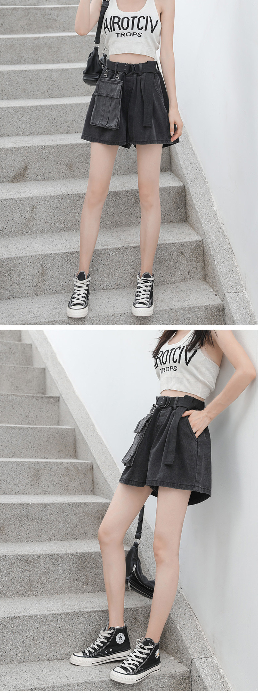 Summer Style Denim Shorts - ApolloBox