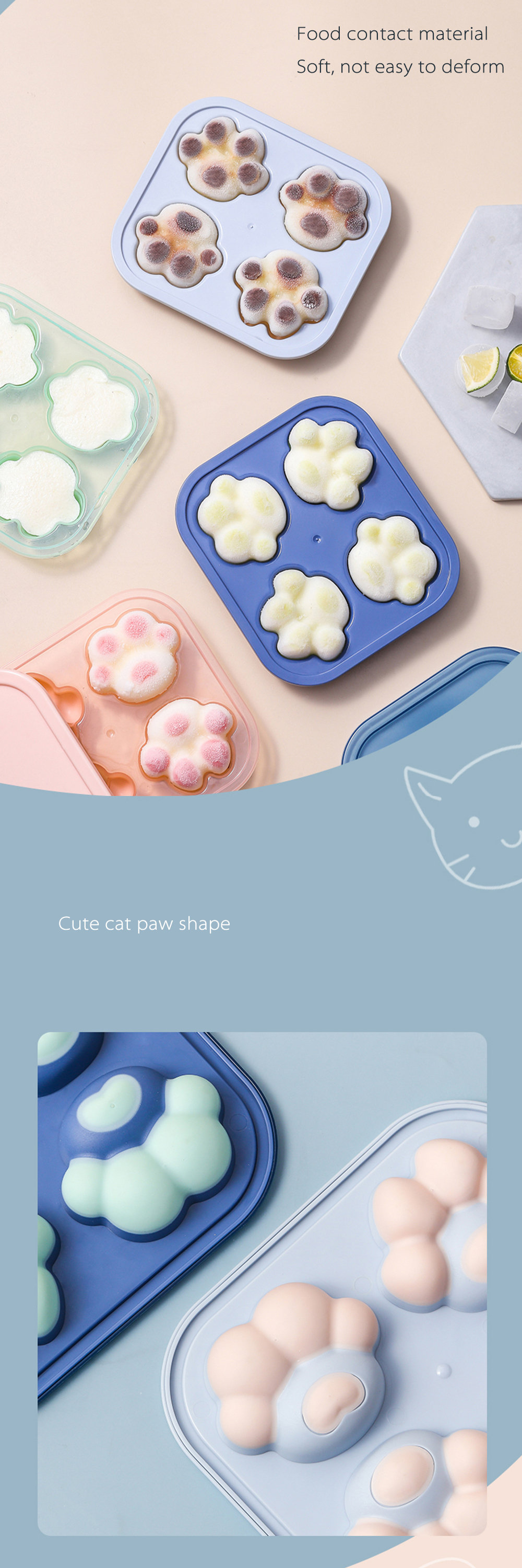 Cat Paw Frozen Treat Mold - ApolloBox