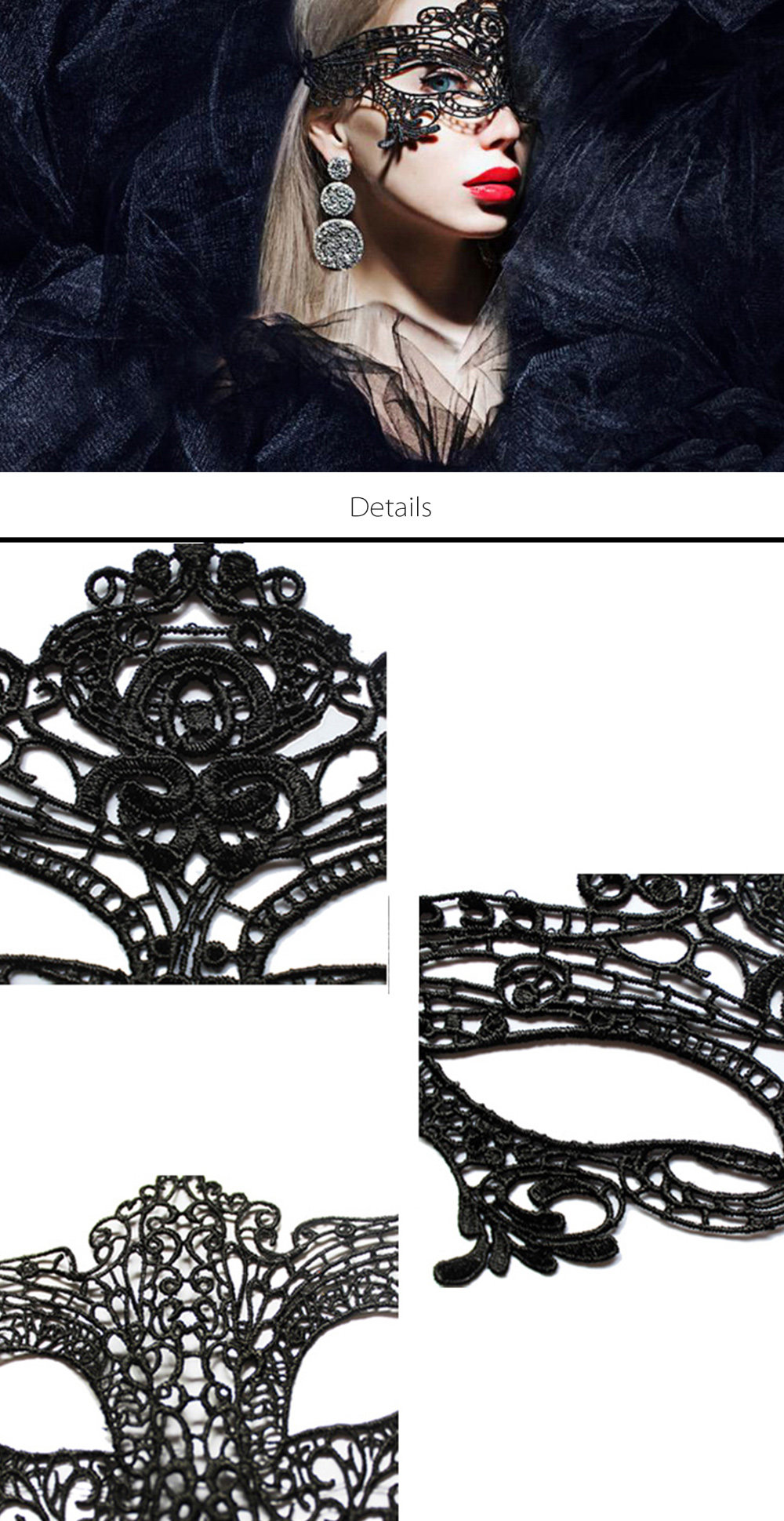 Buy SB - Lace Mask - Black — Online Shop — Take Toys HK United Kingdom