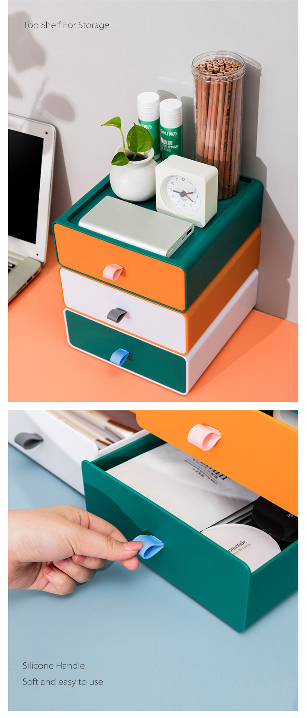 Stackable Storage Drawer Organzier - ApolloBox