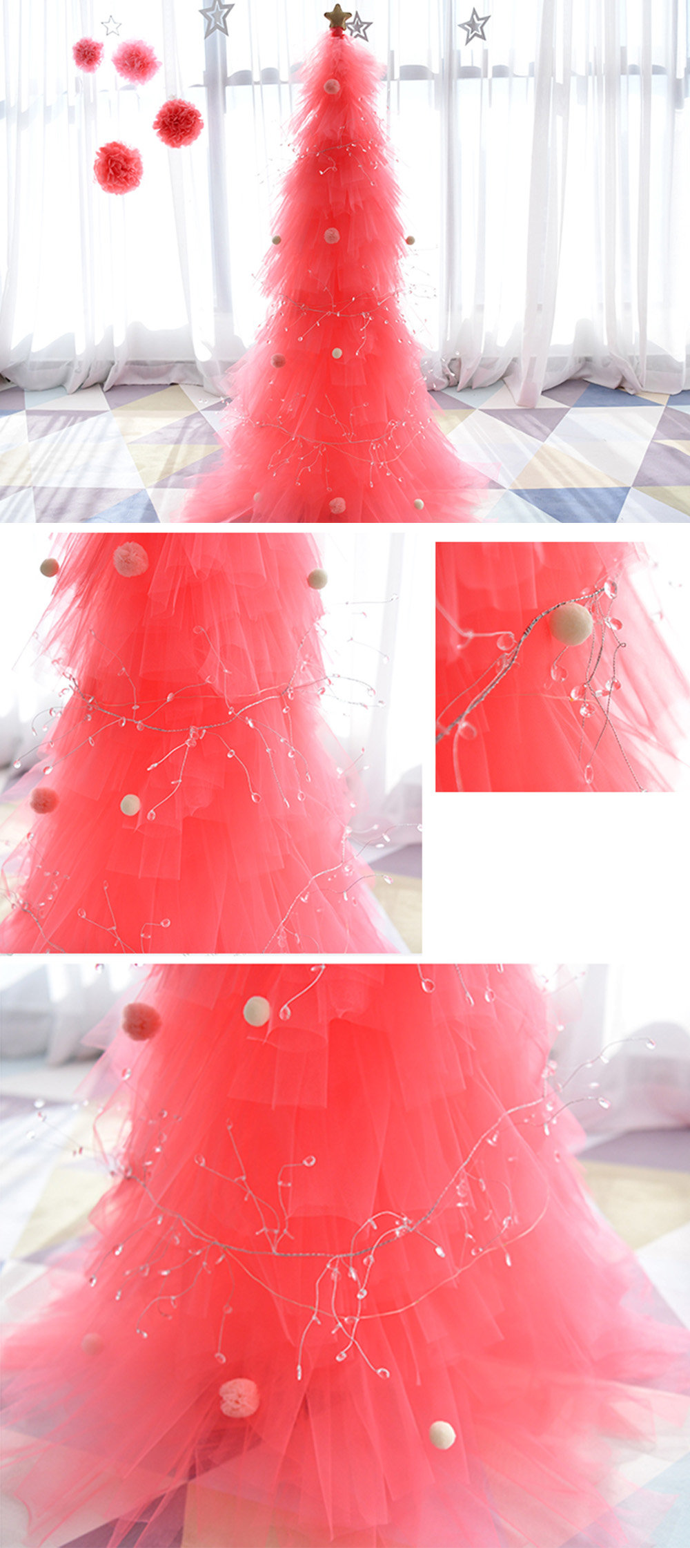 Tulle Christmas Tree - ApolloBox