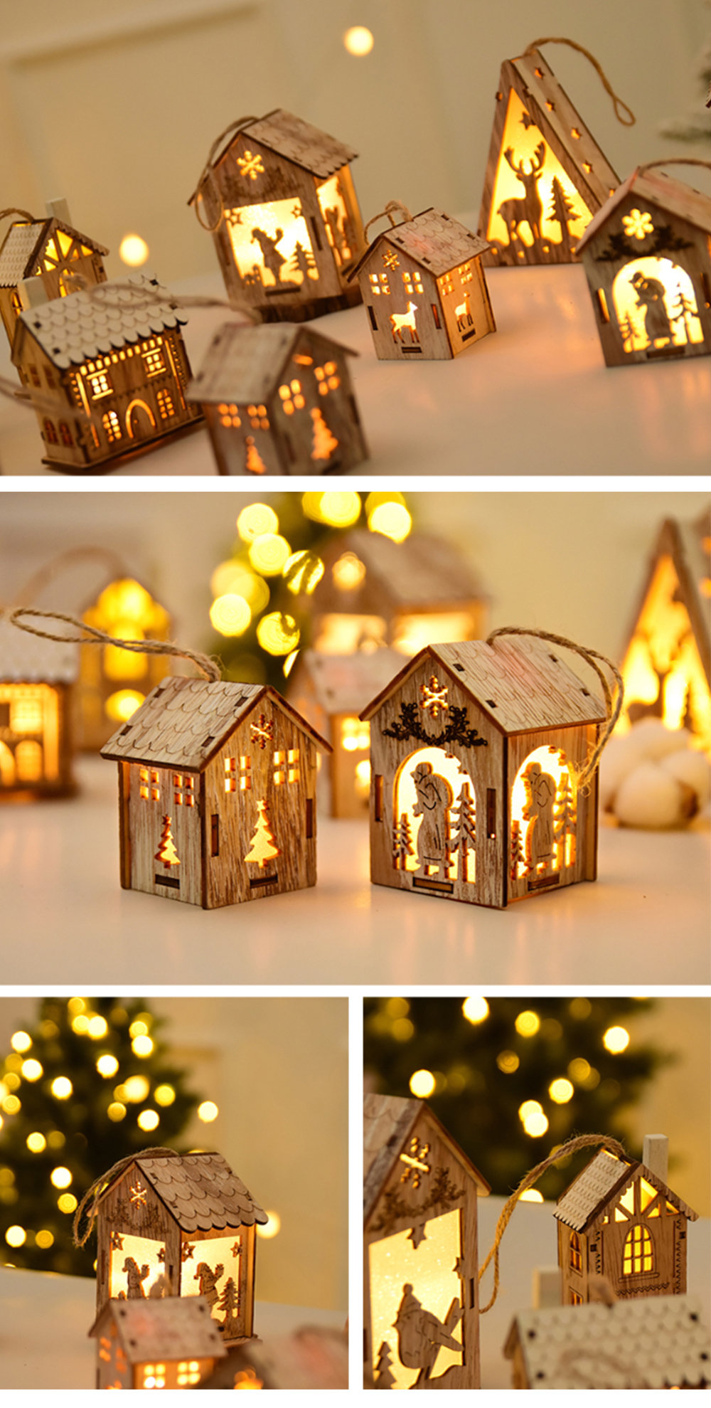 Battery Powered Holiday Ornaments