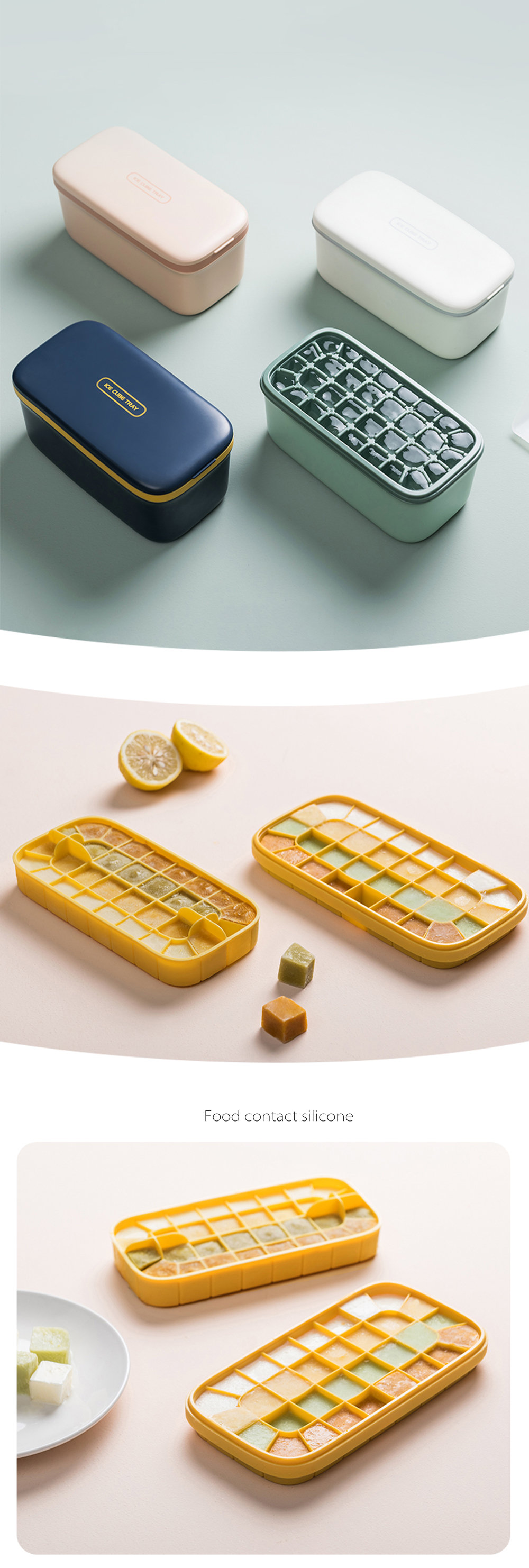 Compact Silicone Ice Tray - ApolloBox