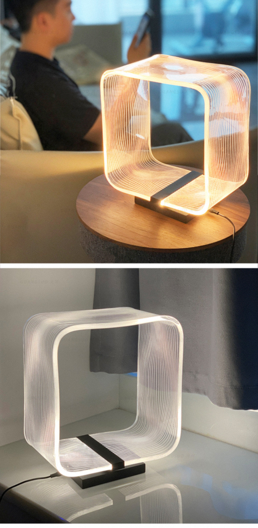 Creative Nordic Desk Lamp Simple and Practical