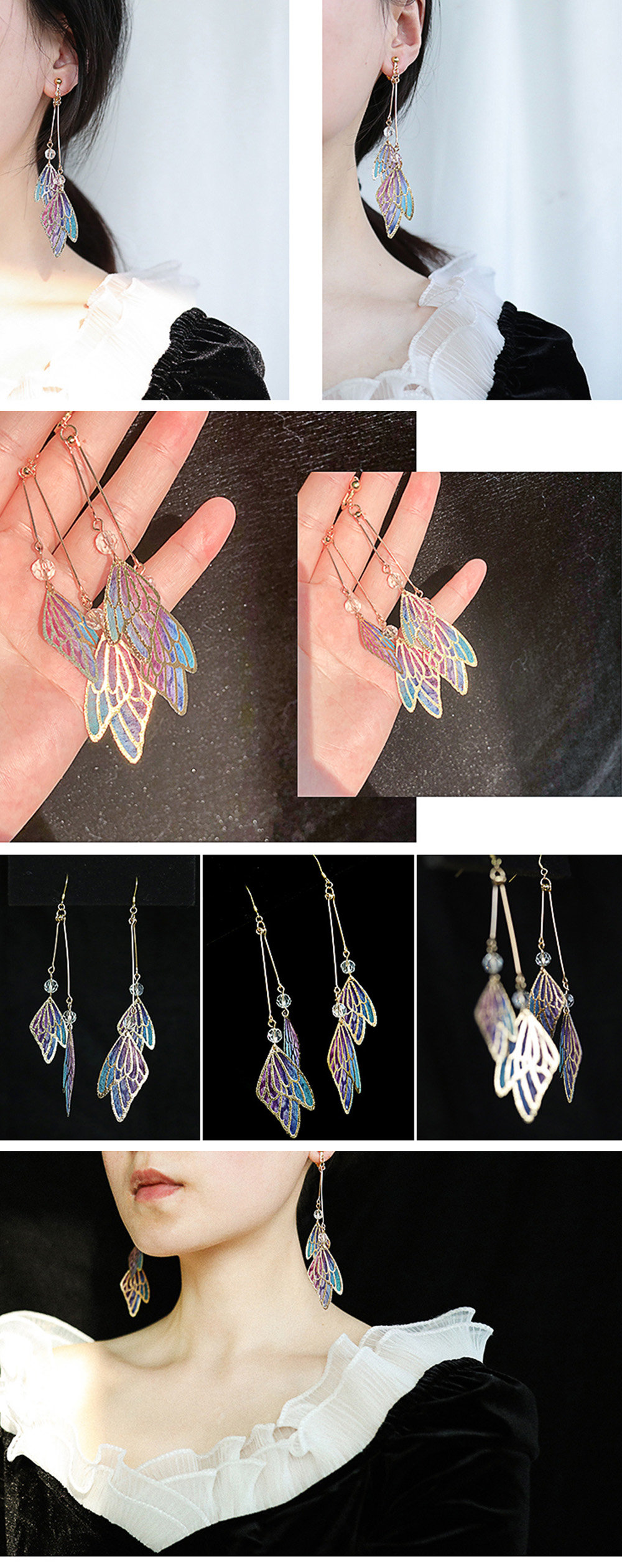 Butterfly Earring Backs (pair) - Jewels & Aces