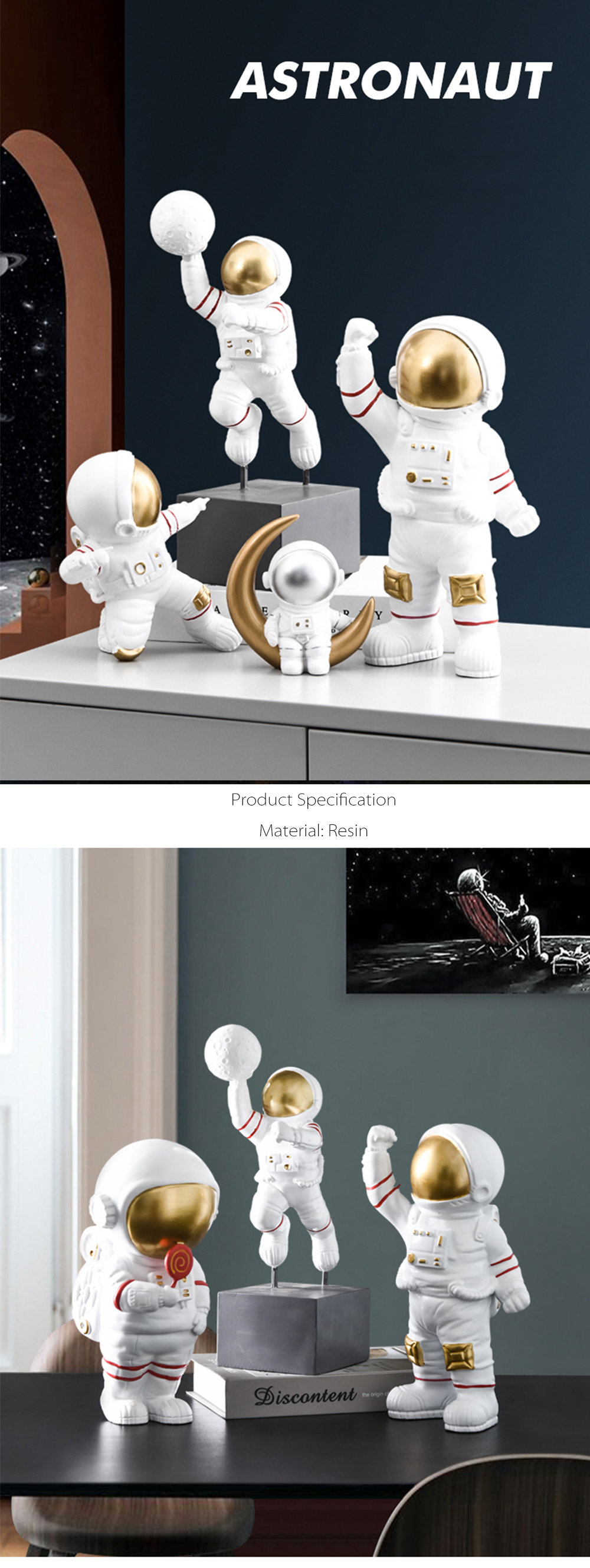 ApolloBox Creative Astronaut Keychain