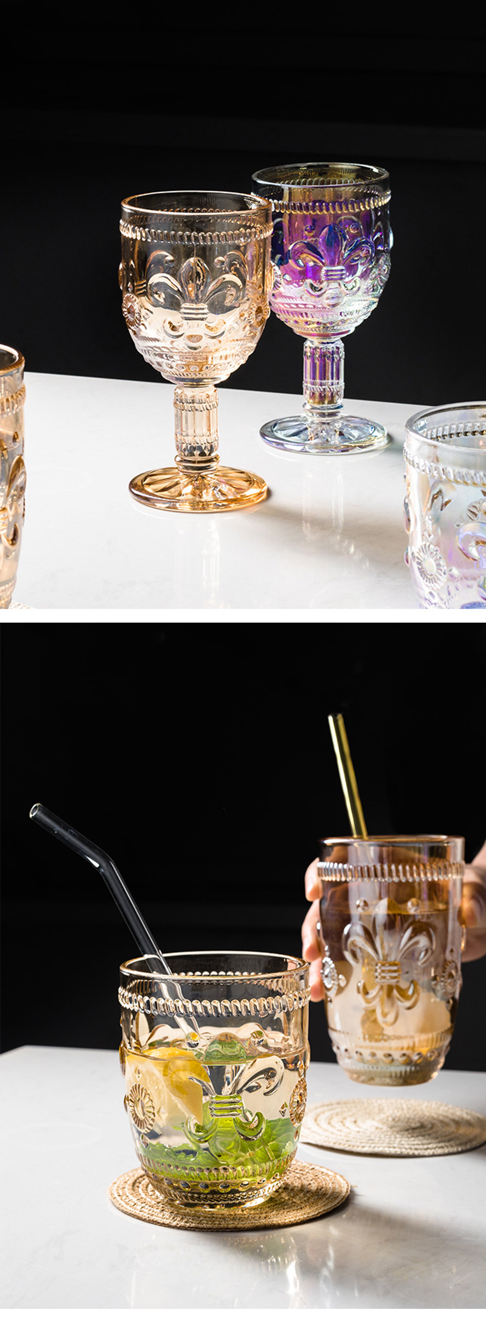 Straw Wine Glass: The Perfect Blend of Style and Elegance - The GlassLab  Shop