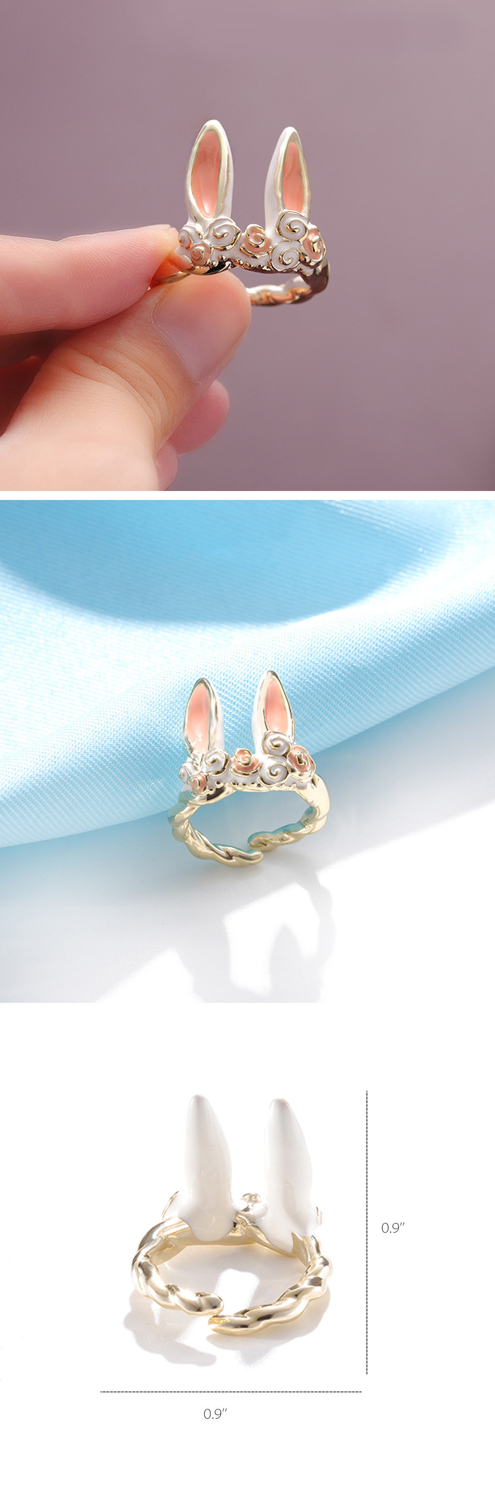 Bunny deals ear ring