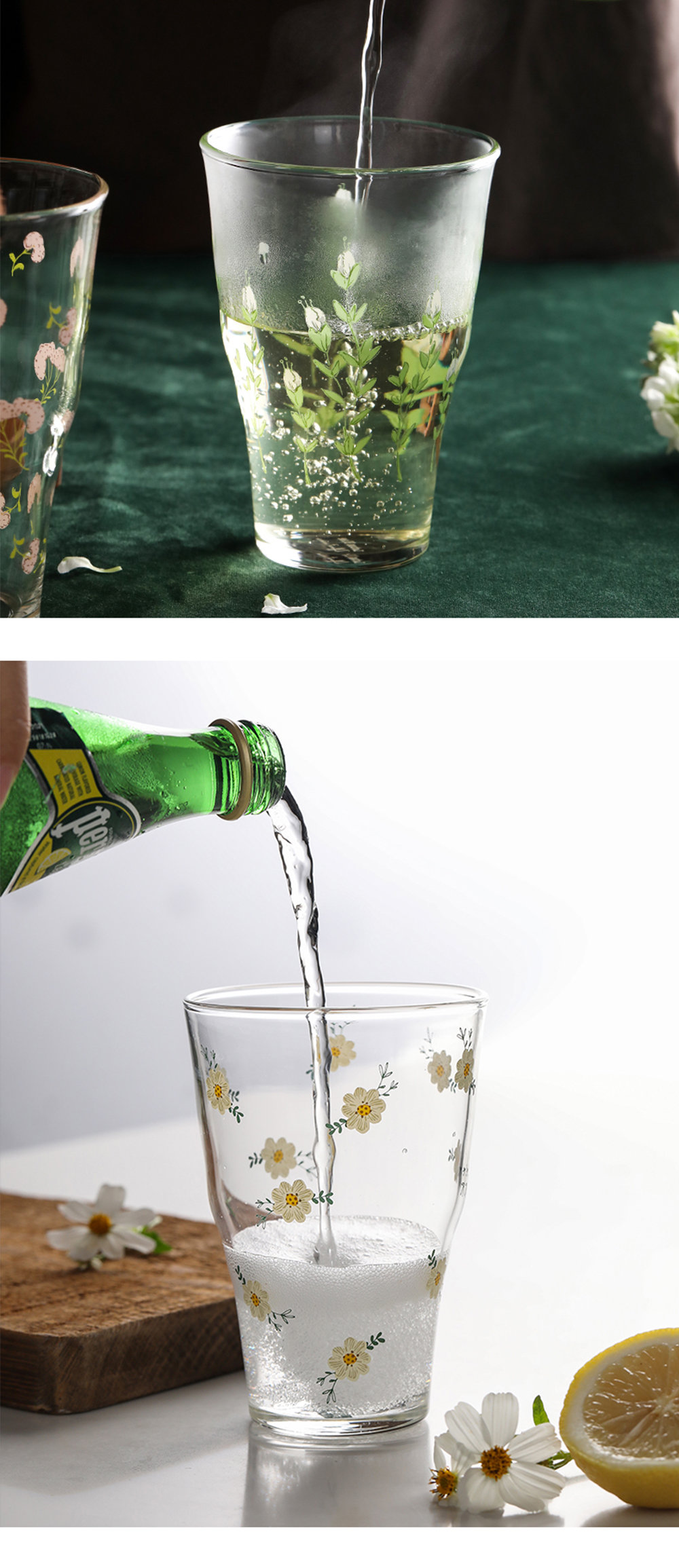 Nature Inspiration Drinking Glasses - ApolloBox