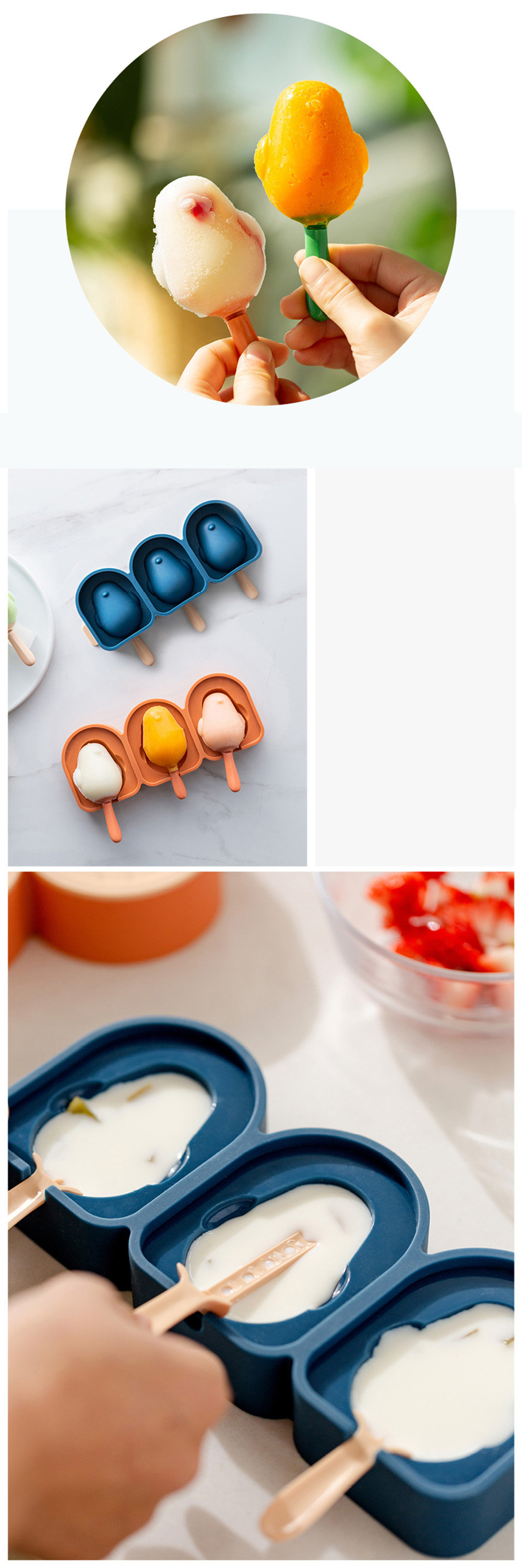 Ein's Little Bird Popsicle Mold – Ein's Cuteness Lab