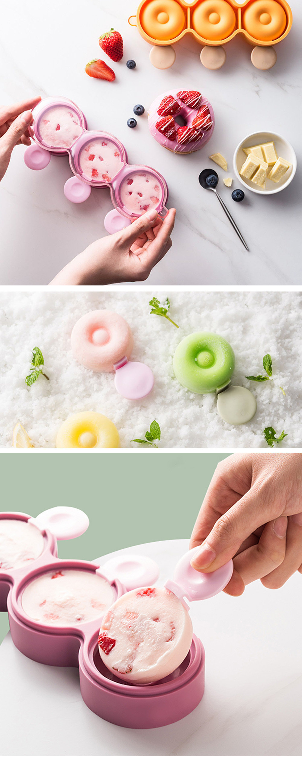 ABL Light Bulb Shape Ice Cube Frozen Mold/Spherical Jelly Ice Cream DIY  Mould/Creative Summer Home Ice Ball Making Accessories