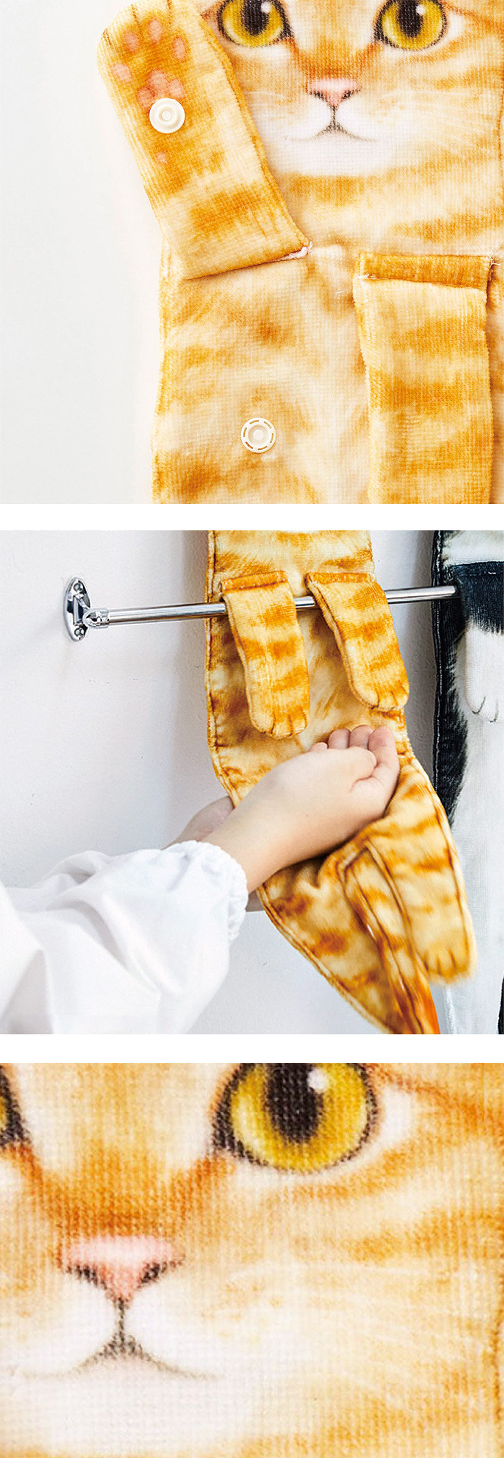 Pretty Cat Hand Towel by CSA Images - Pixels