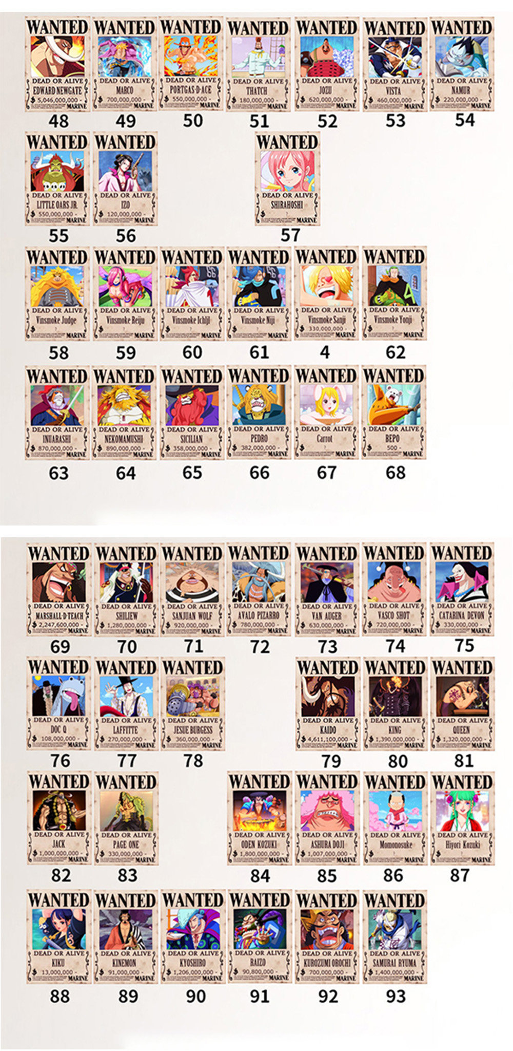 One Piece Episode List Season 18 One Piece Anime Series Poster - ApolloBox