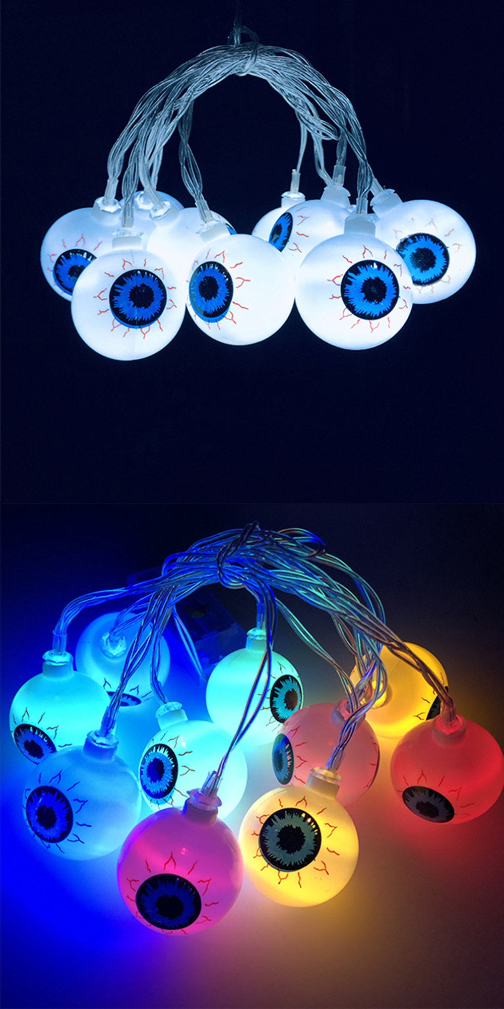 Eyeball String Lights - ApolloBox