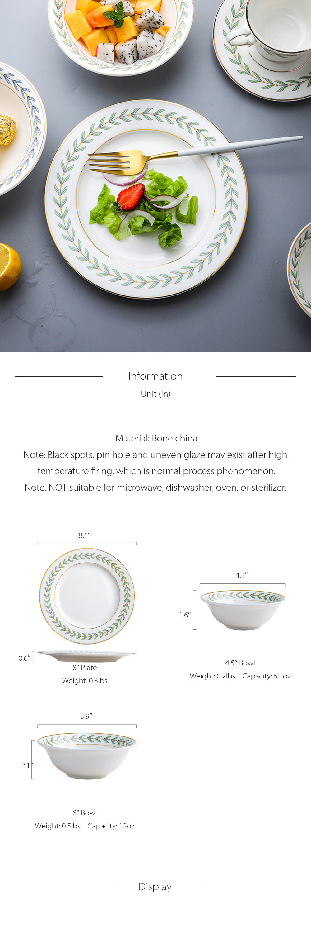 Nordic Bowl and Plate - ApolloBox
