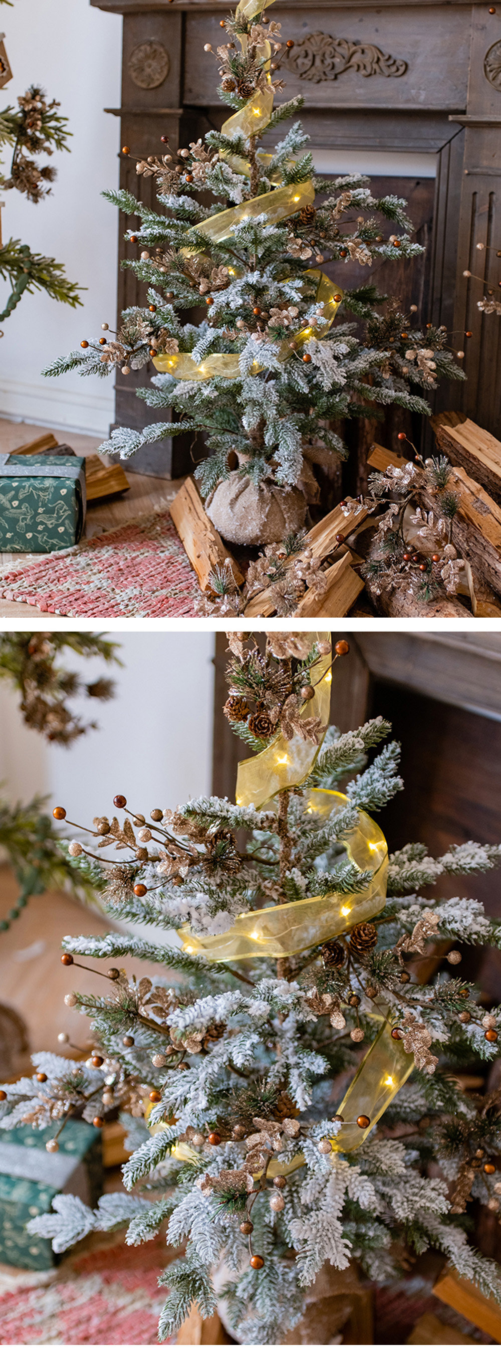 Pine Cones Themed Christmas Decorations from Apollo Box