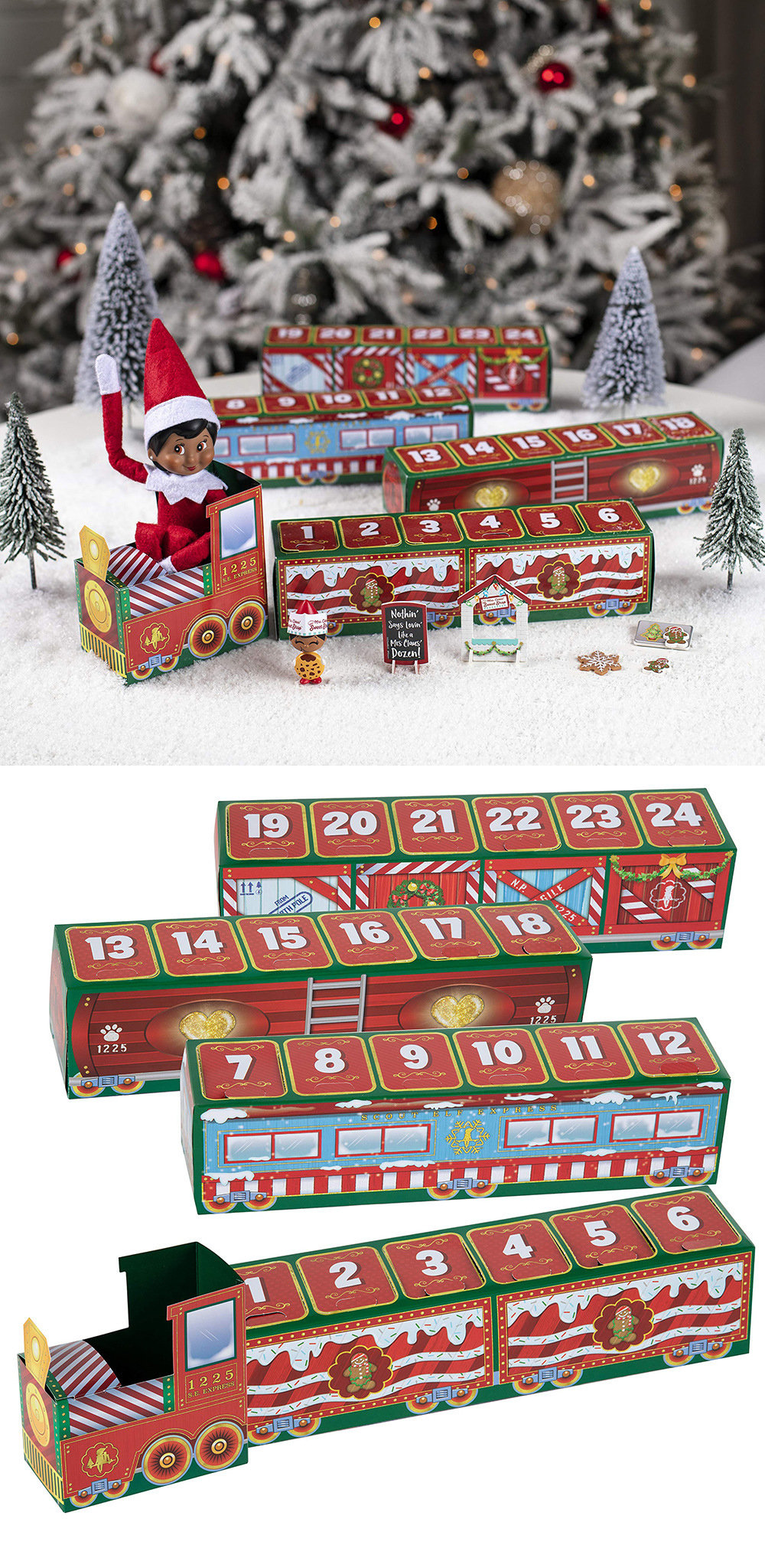 Christmas Train Advent Calendar - ApolloBox