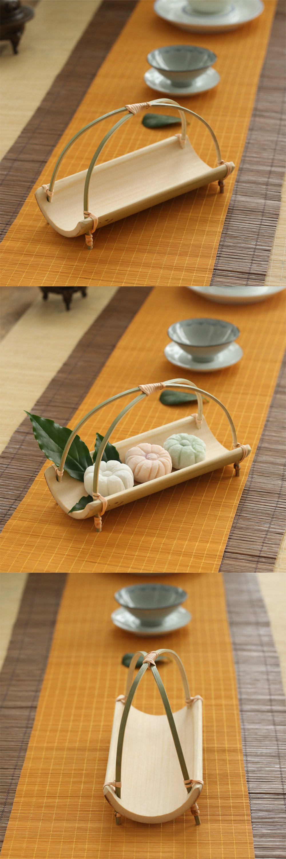 Creative Bamboo Serving Plate - ApolloBox