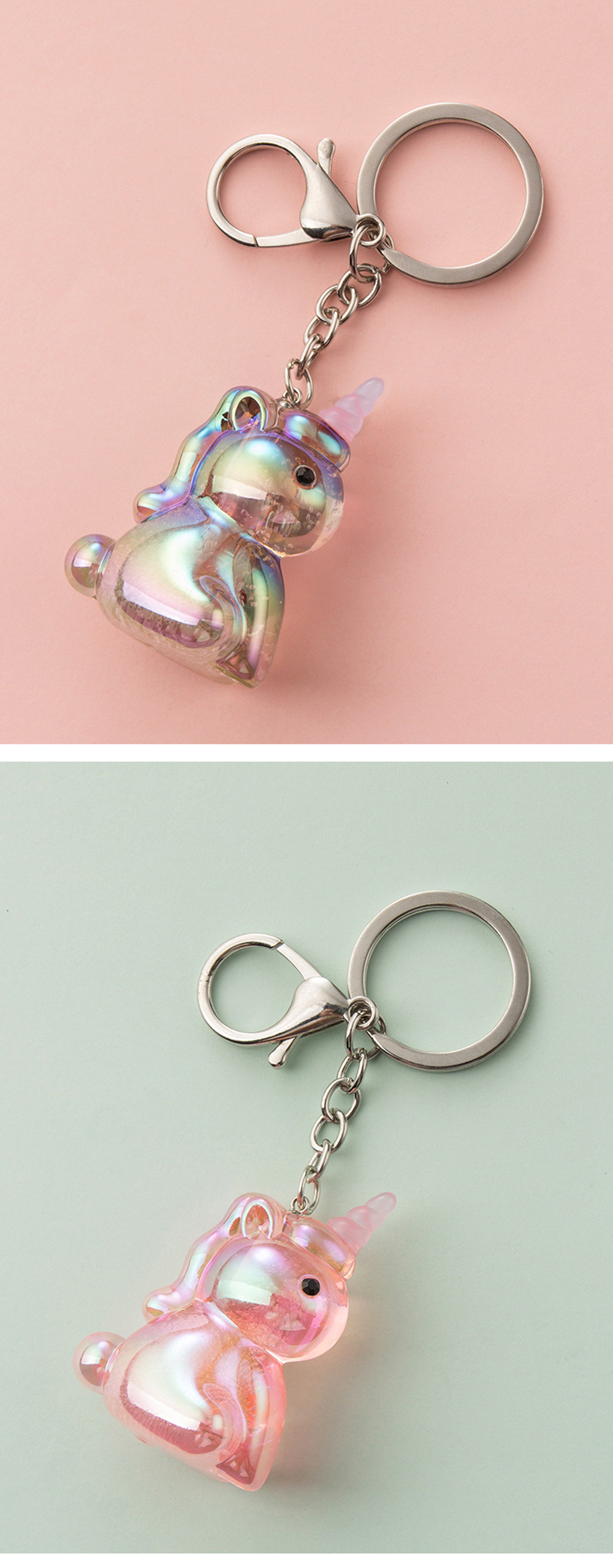 Keychain Unicorn in Crystal Star  Unicorn accessories, Keychain