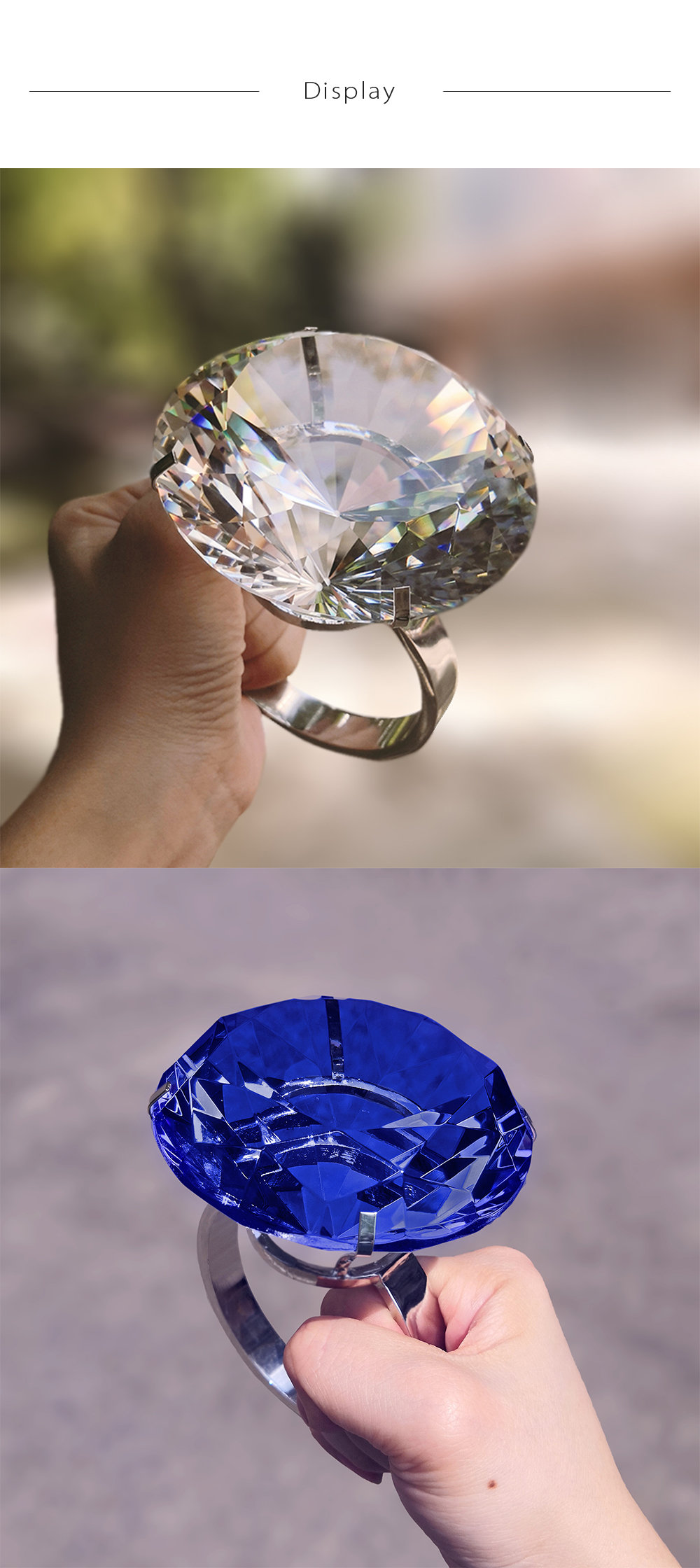 Big Diamond Rings - 3, 4, 5 Carat | Natural and Lab Grown Diamonds