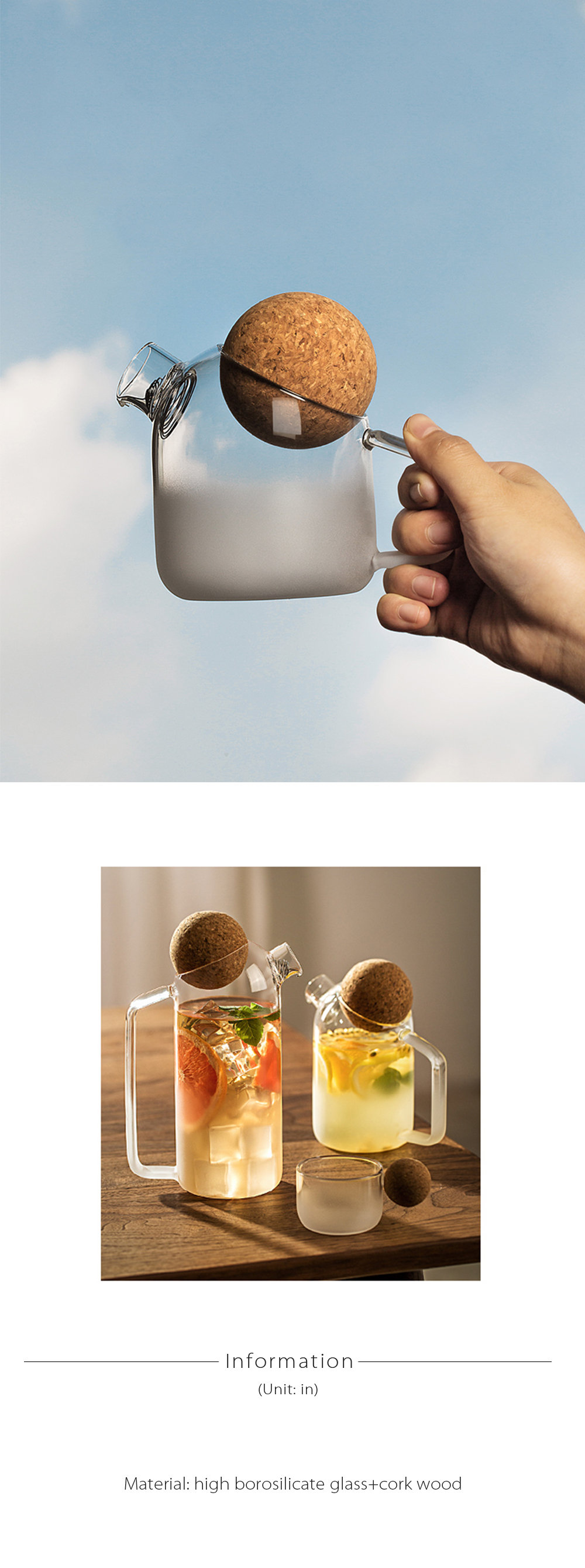 Glass Cup And Tea Pot - Apollobox