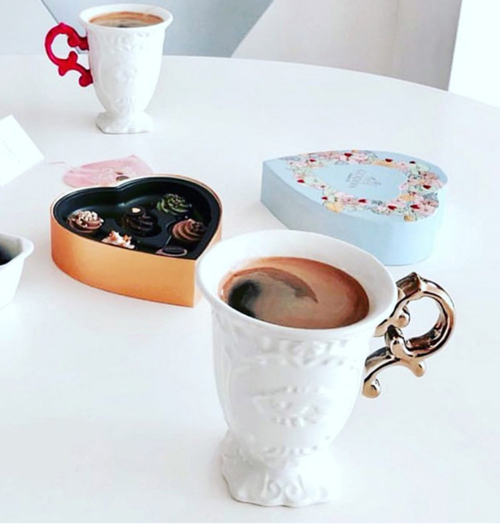 SELETTI Ceramic Coffee Set - ApolloBox