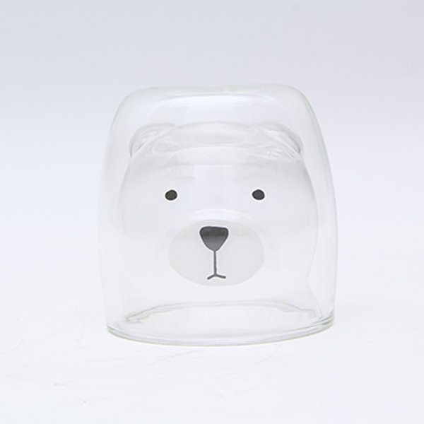 Cute Animal Cup Double Wall Glass Housewarming Gifts - RegisBox