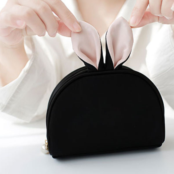 bunny makeup bag