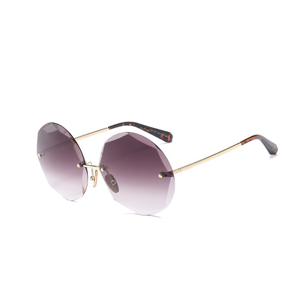 Women's Fashion Rimless Sunglasses - ApolloBox